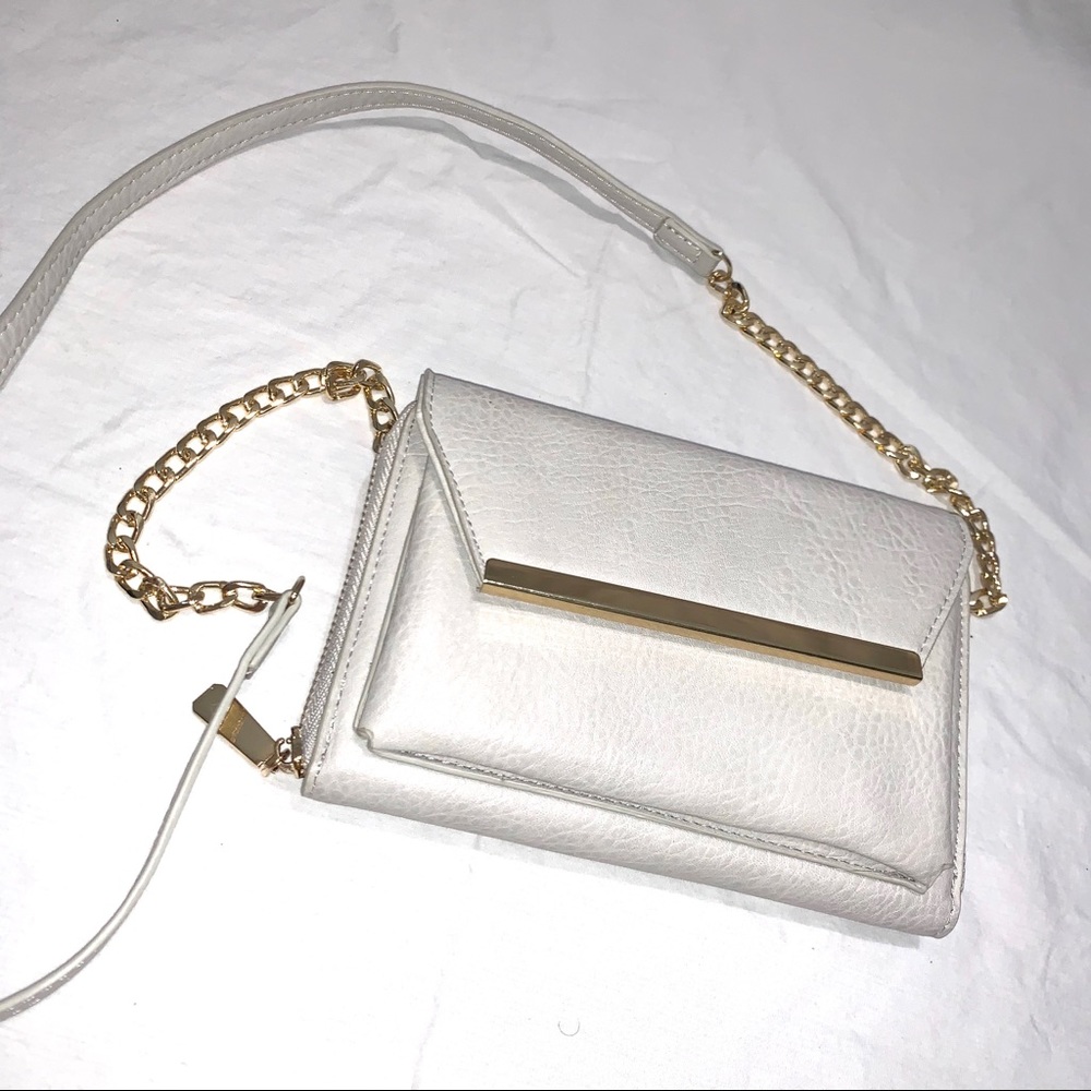 Madison West Gray crossbody/clutch